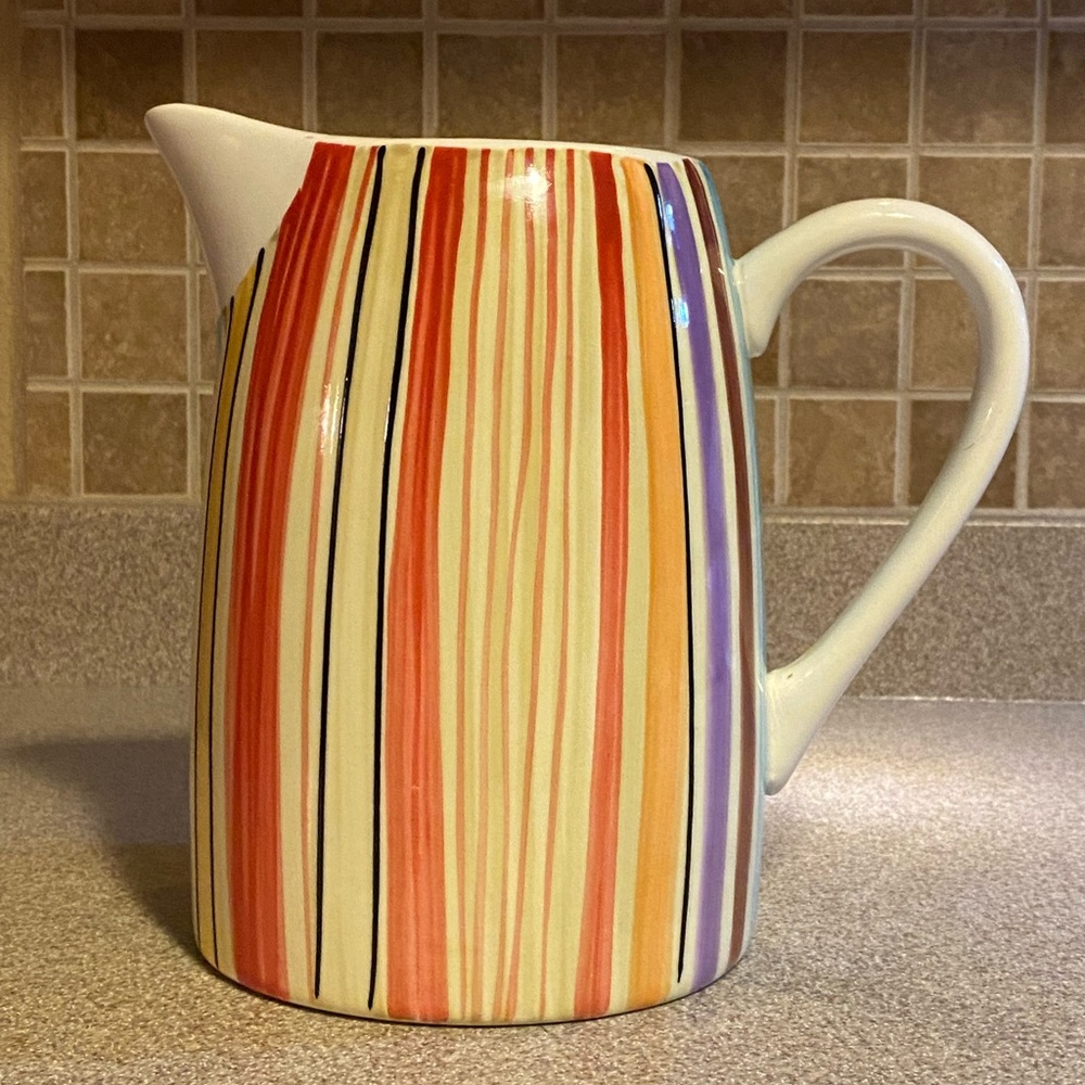 Pfaltzgraff Equator Collection Water Pitcher (rare)